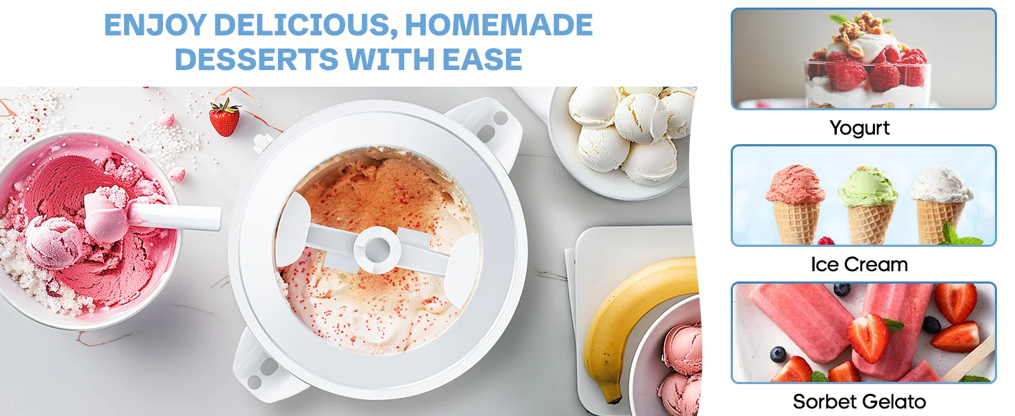 GVODE Ice Cream Maker Specifications