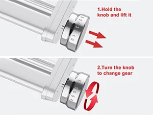 8 Thickness Settings