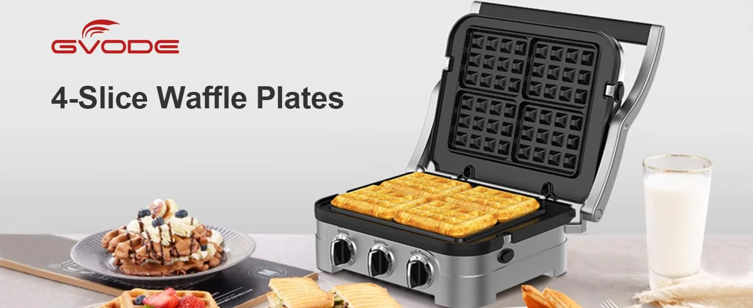 GVODE Waffle Plates Features